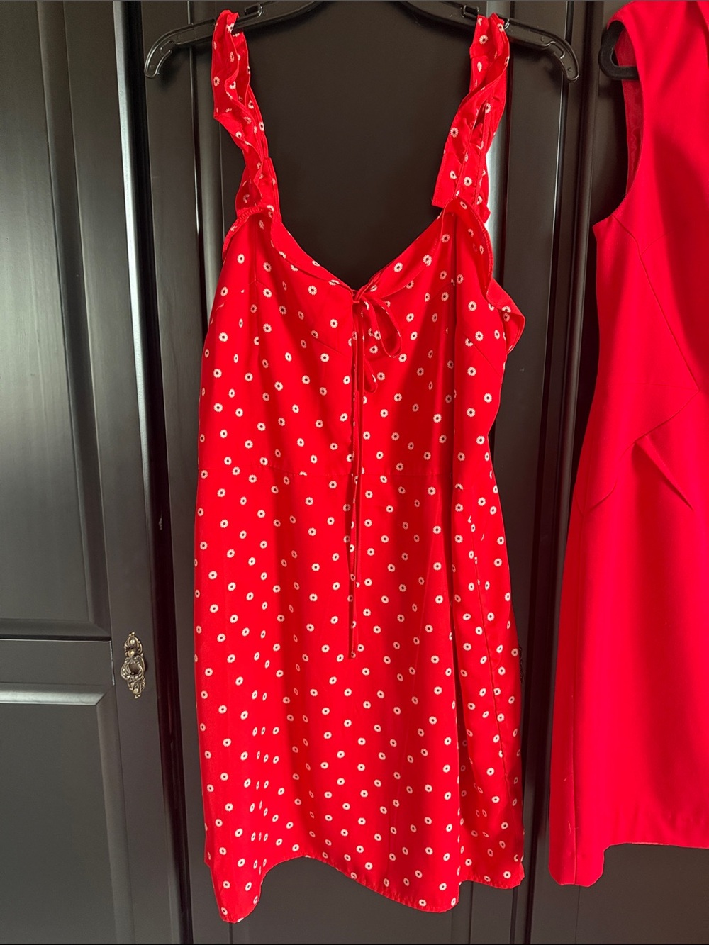 Sugarlips Red Polka Dot Mini Dress
